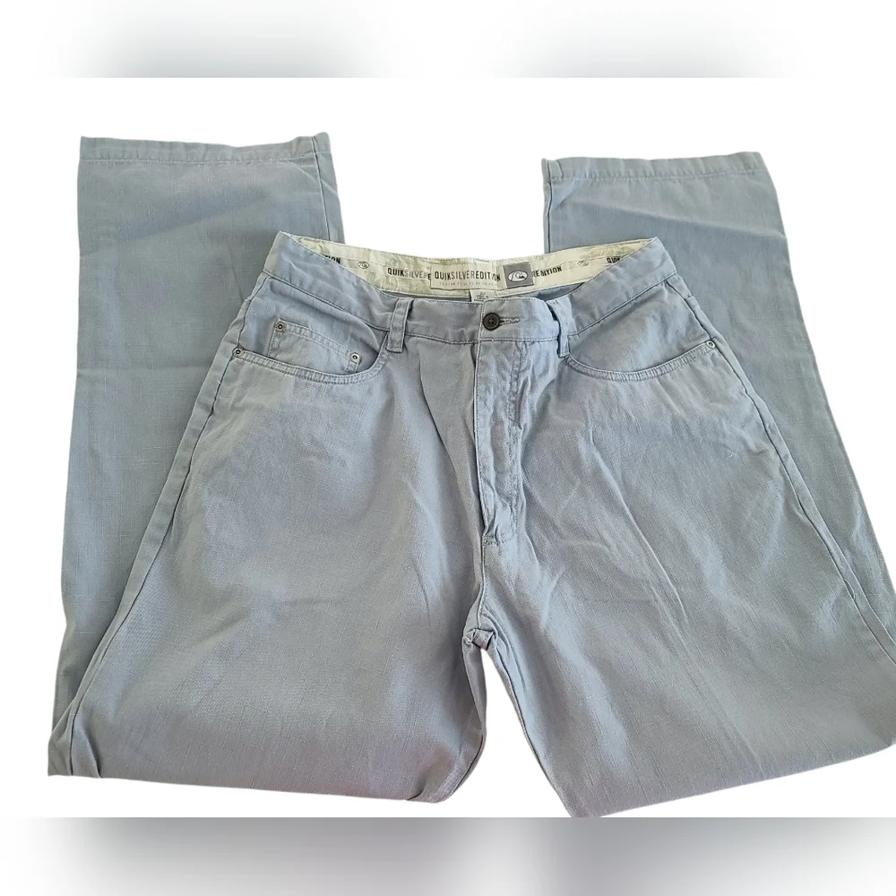 Quicksilver Quicksilver Edition Mens Pants Light Blue Size 32
